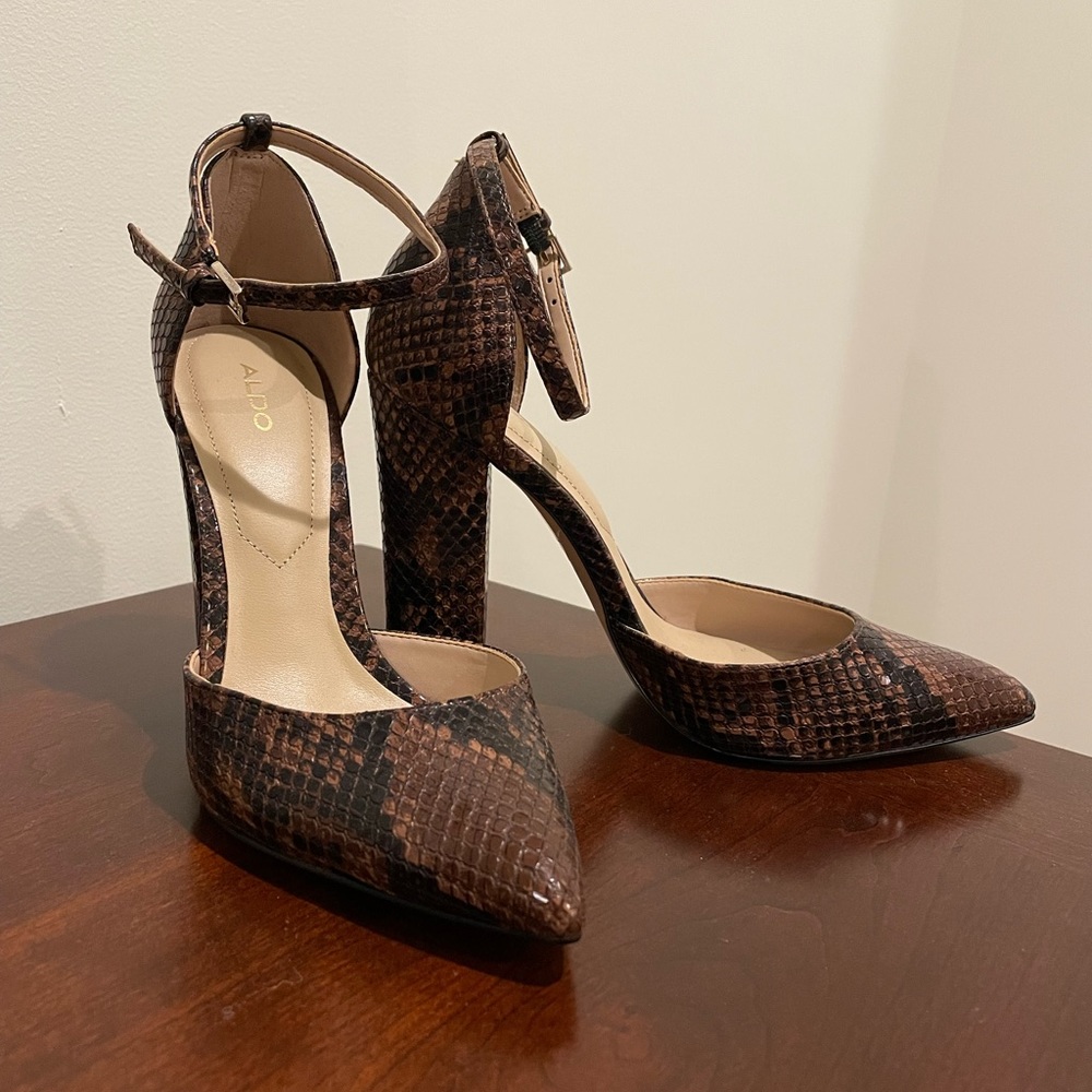 Aldo Snakeskin heels